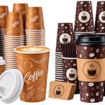 Disposable Coffee Cups with Lids
